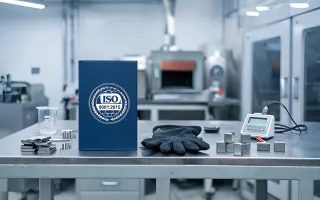 ISO 9001 quality management certificate